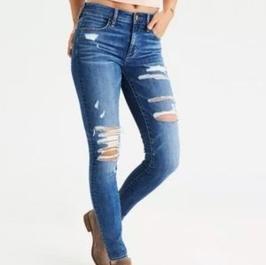 🌿AE🌿distressed jegging Jean